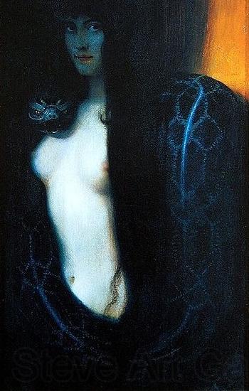 Franz von Stuck Die Sunde - without frame Spain oil painting art